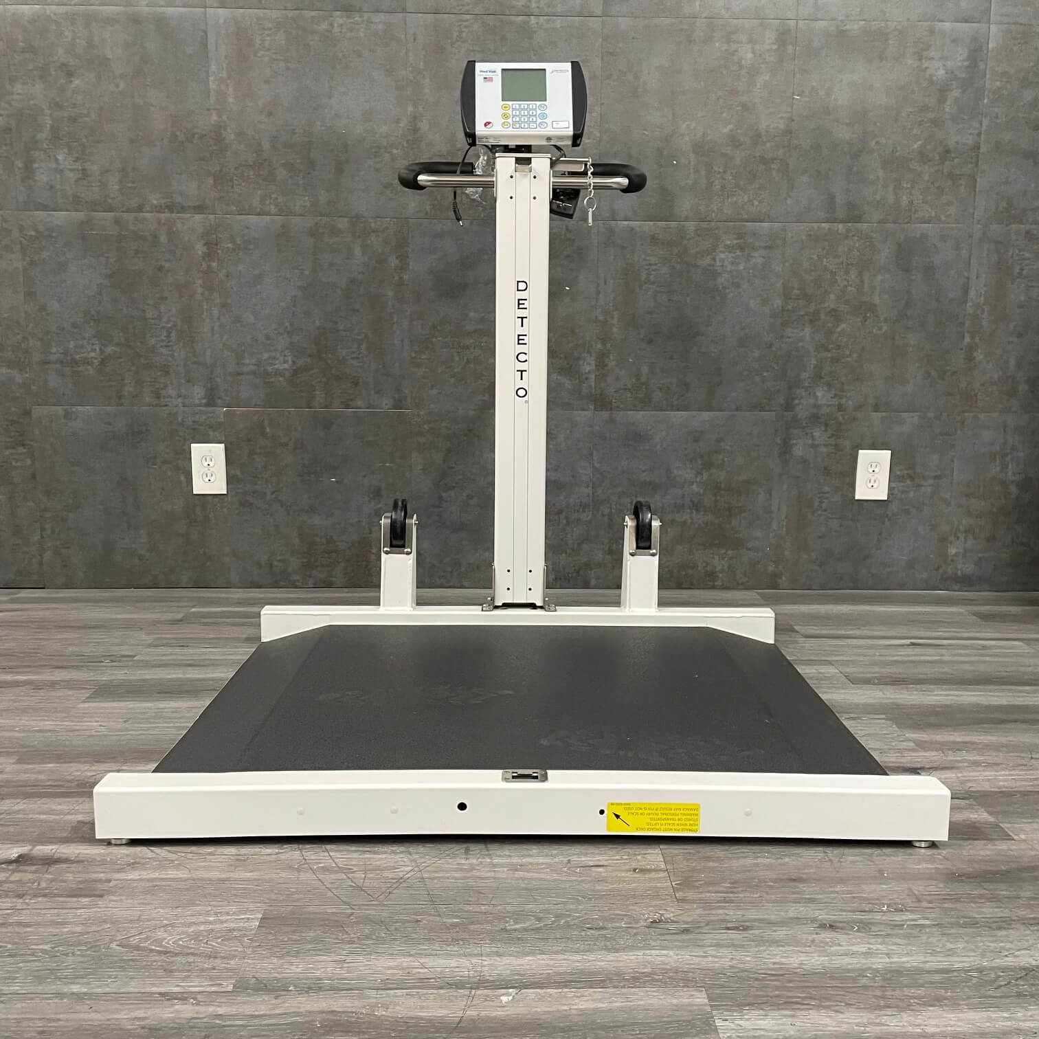 Detecto 6550 Portable Wheelchair Scale - – Angelus Medical and Optical