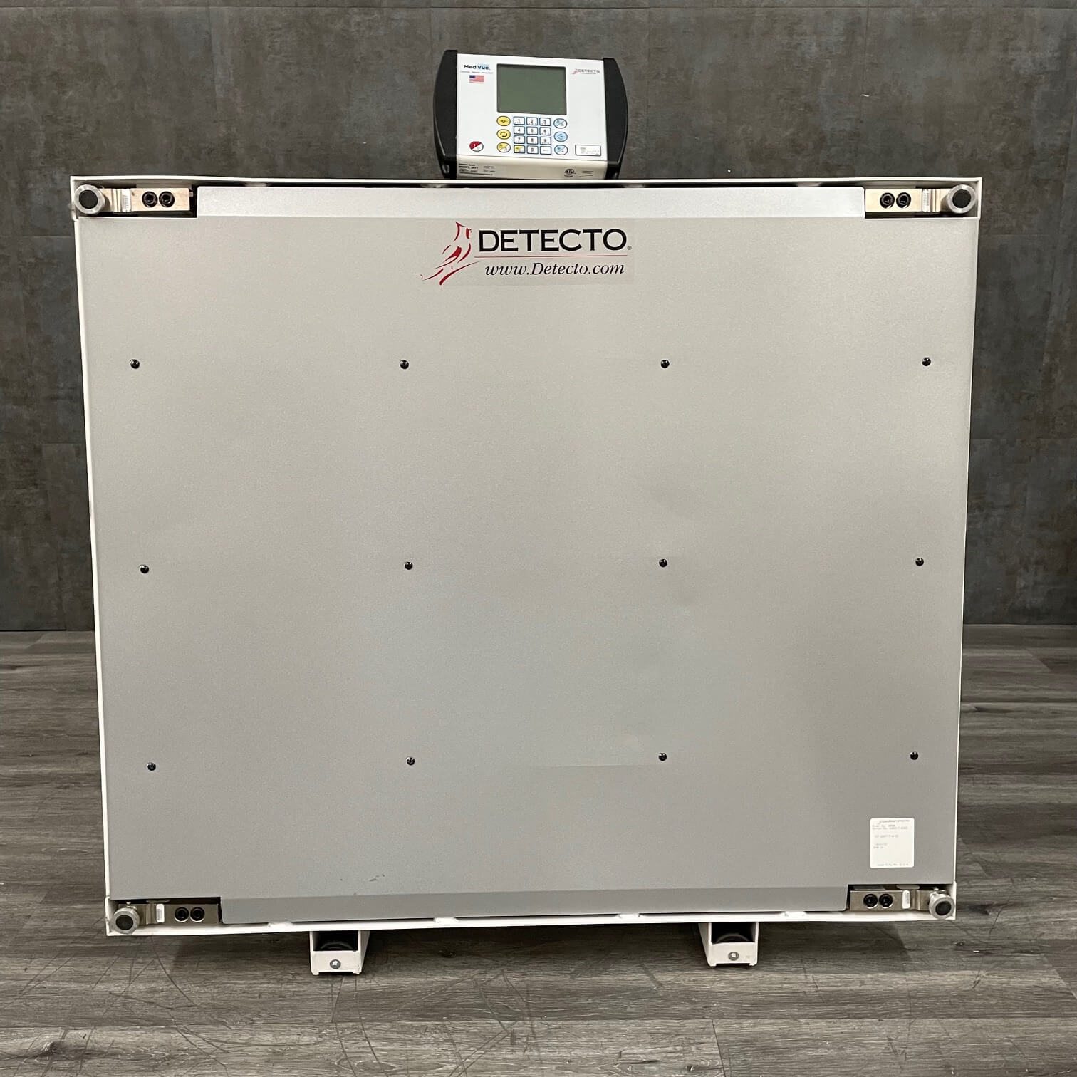 Detecto Medvue 6550 Portable Fold Up Wheelchair Scale