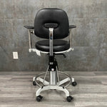 professional surgeon chair with backrest support and foot control