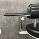 adjustable armrest surgical stool precision positioning - 