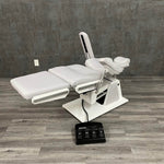 Dexta Procedure Chair shown in flat position with foot control