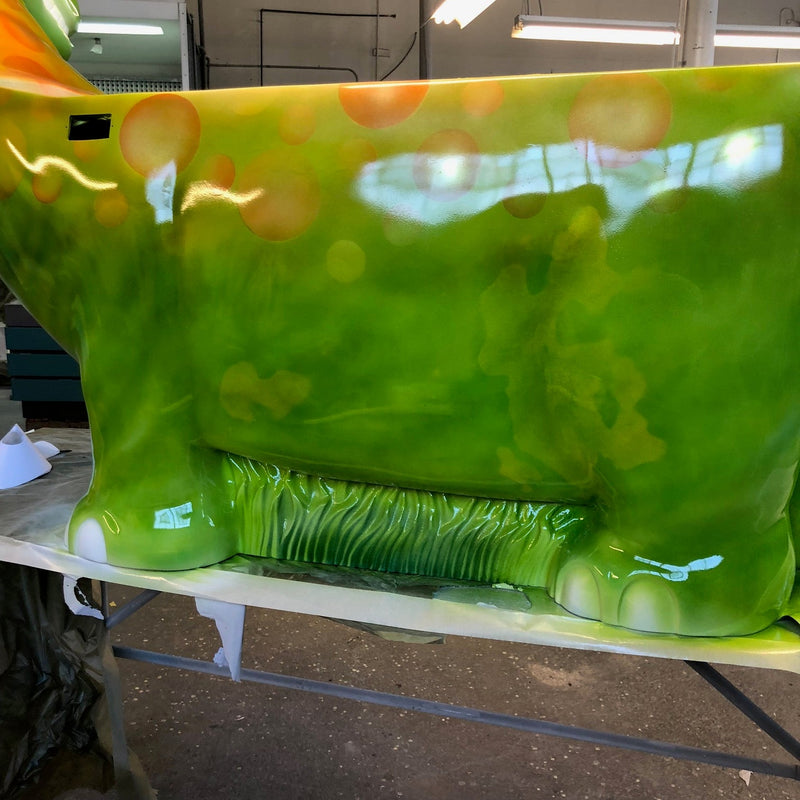 Custom exam table paint