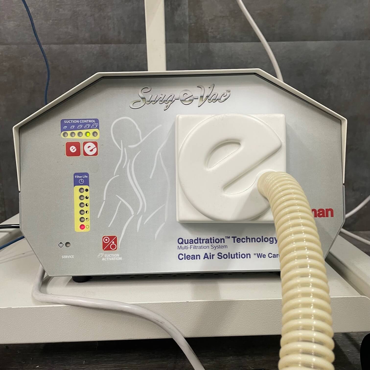 Surg‑e‑Vac Smoke Evacuator front view