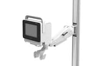 GCX wall mounting assembly designed for Philips IntelliVue patient monitor bedside installation