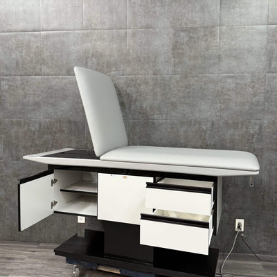 Hausmannn Powermatic Exam Table with Gas-Spring Backrest and storage near me