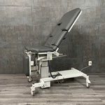 Ultrascan Versa Table by MPI – OB/GYN ultrasound table with adjustable stirrups from Angelus Medical, Los Angeles