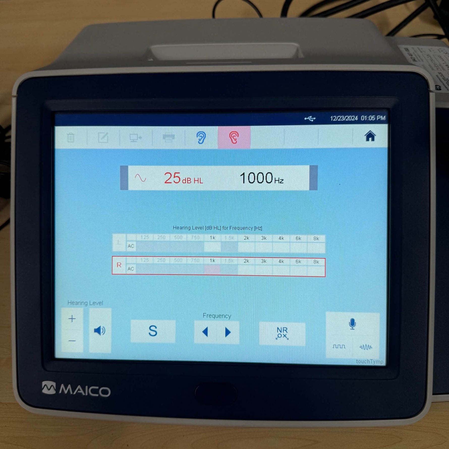 Maico TouchTymp MI36 Tympanometer