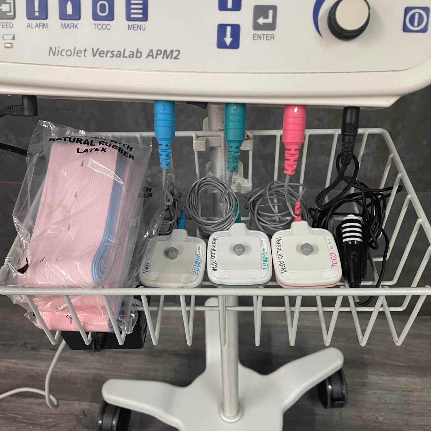 Natus Nicolet VersaLab APM2 fetal monitor w Mobile Stand - – Angelus ...