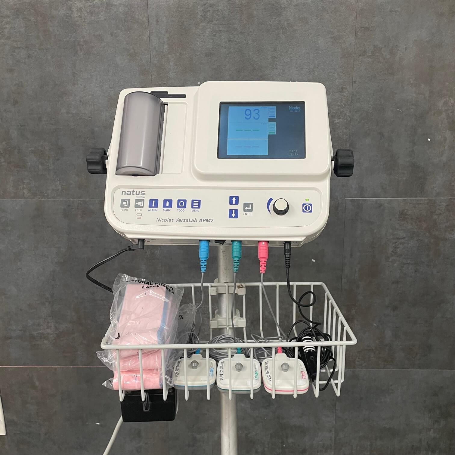 Natus Nicolet VersaLab APM2 fetal monitor w Mobile Stand - – Angelus ...