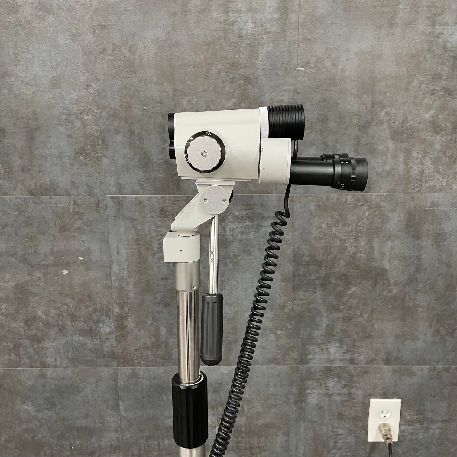 Used Five-leg mobile base with locking casters for medical examination room use near me