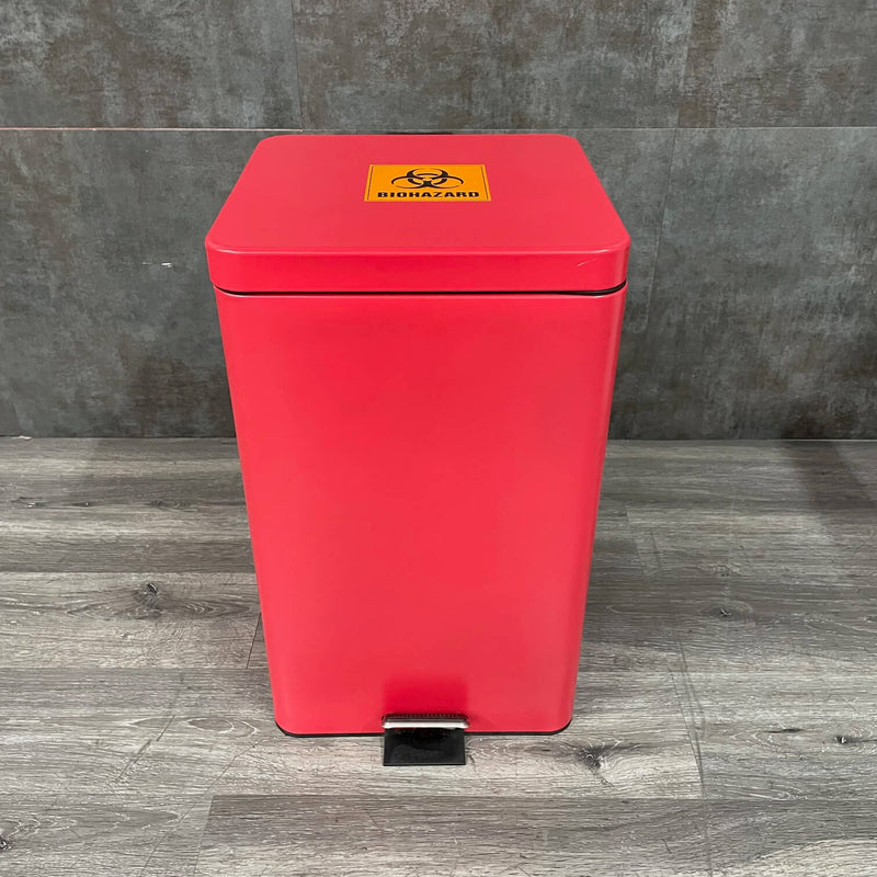 McKesson Medical biohazard trash cans