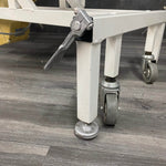 treatment table with wheels