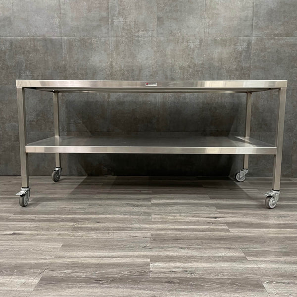 Mid Central Medical Stainless Steel Instrument Table