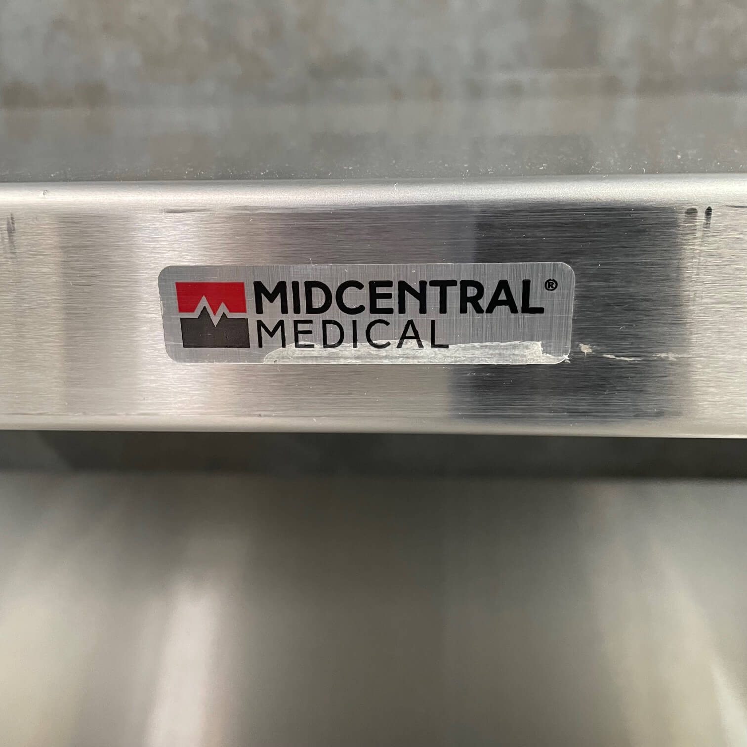 Mid Central Medical Stainless Steel Table