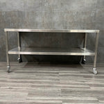 Mid Central Medical Stainless Steel Table