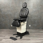 ADA-compliant Midmark 630 chair with 650 lb capacity and barrier-free can be raised to 40" high