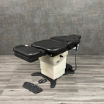ADA-compliant Midmark 630 chair laid flat and can be used as a procedure table 