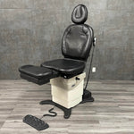 ADA-compliant Midmark 630 chair with the foot section up