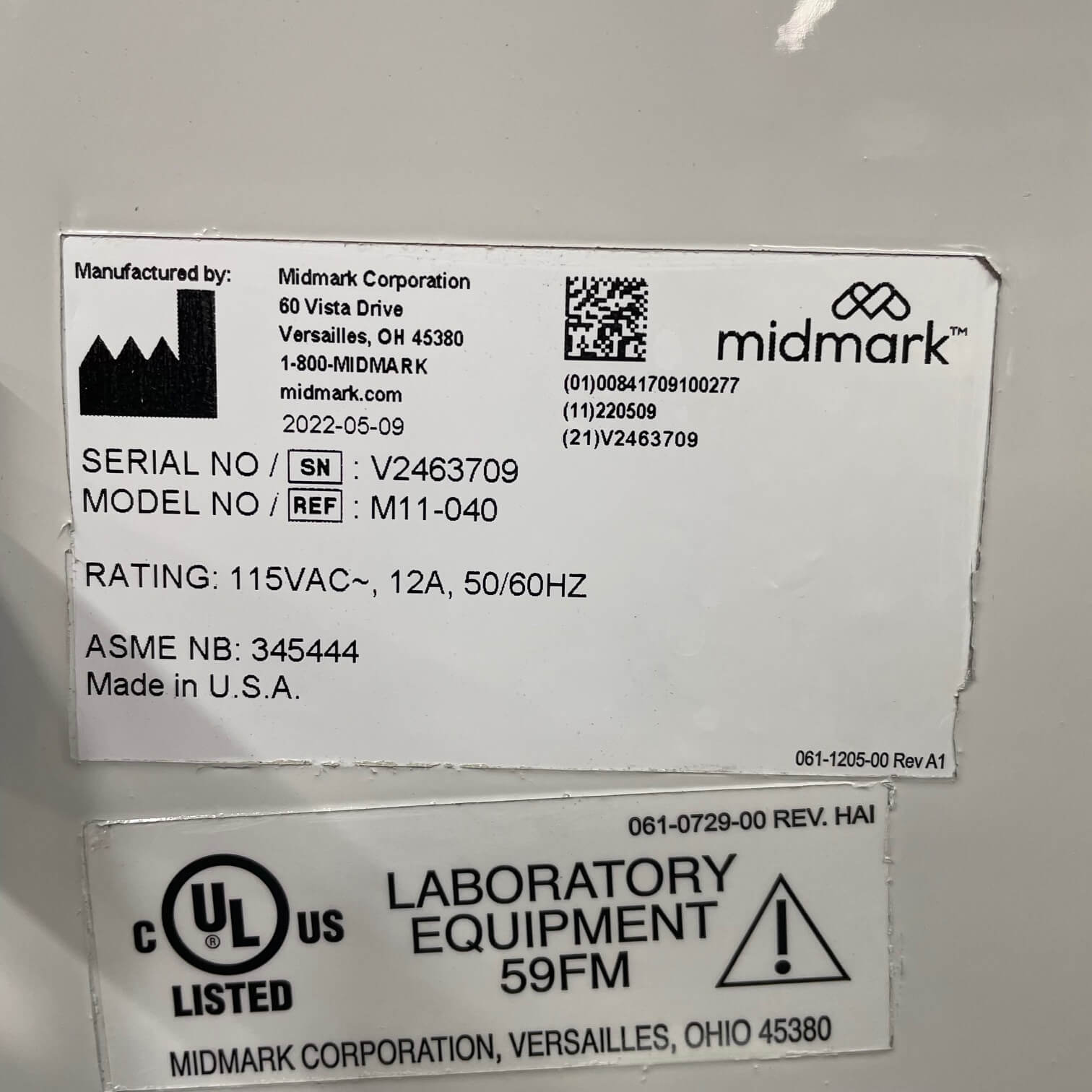 Midmark M11 Autoclave Price