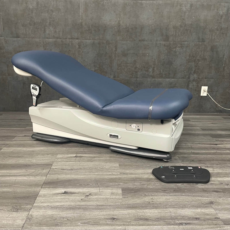 Midmark Ritter Power Exam Table with clean assist hidden wheels for easy placement near LAX Los Angeles California