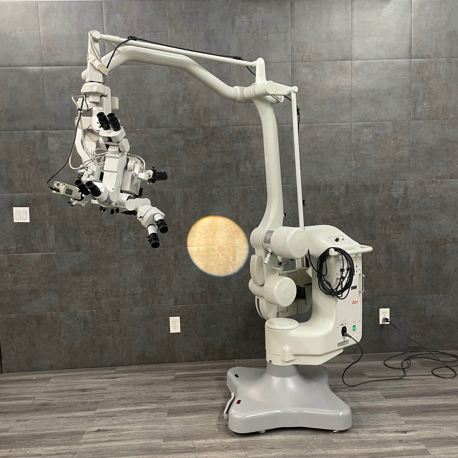 Leica Wild M695 Surgical Microscope with Mitaka Stand for sale