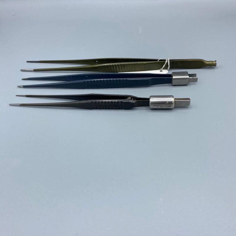 Reusable Bipolar Forceps: Non-Irrigating, Straight, insulated