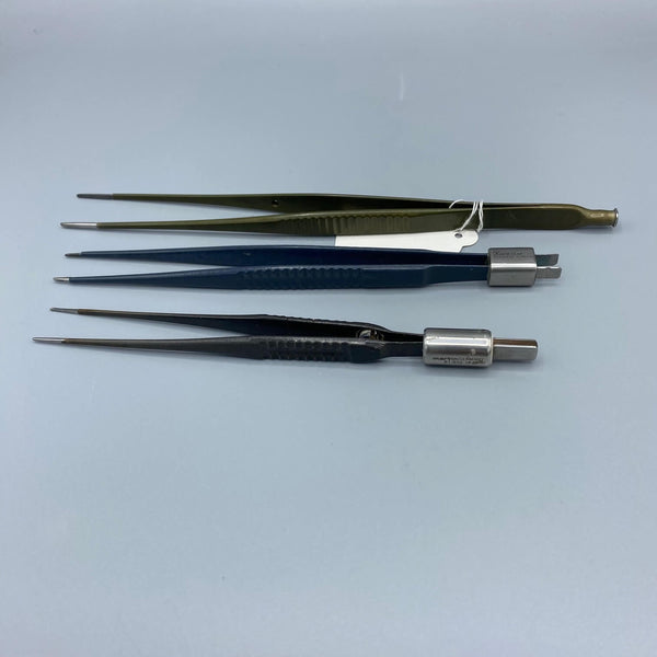 Reusable Bipolar Forceps: Non-Irrigating, Straight, insulated