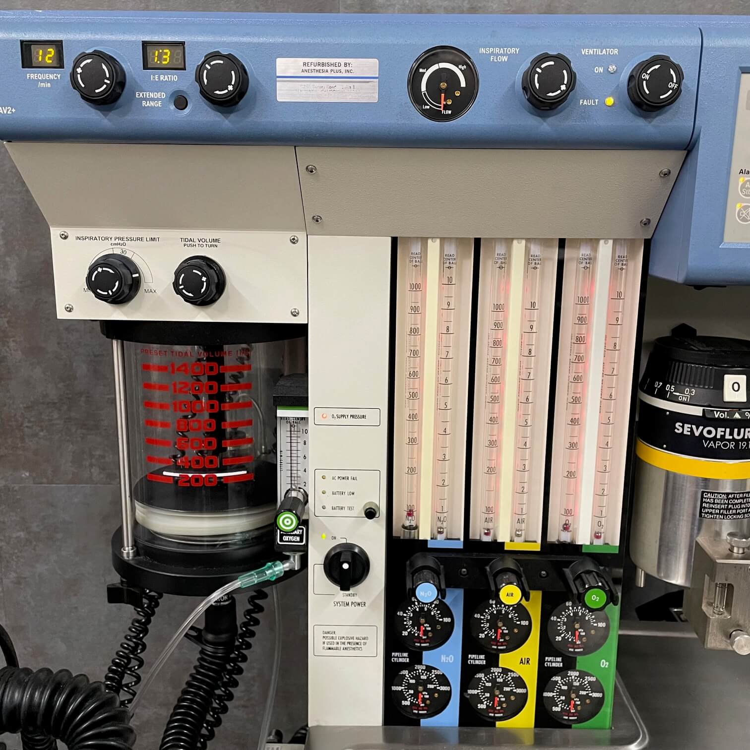 North American Drager NarkoMed GS Anesthesia Unit - – Angelus