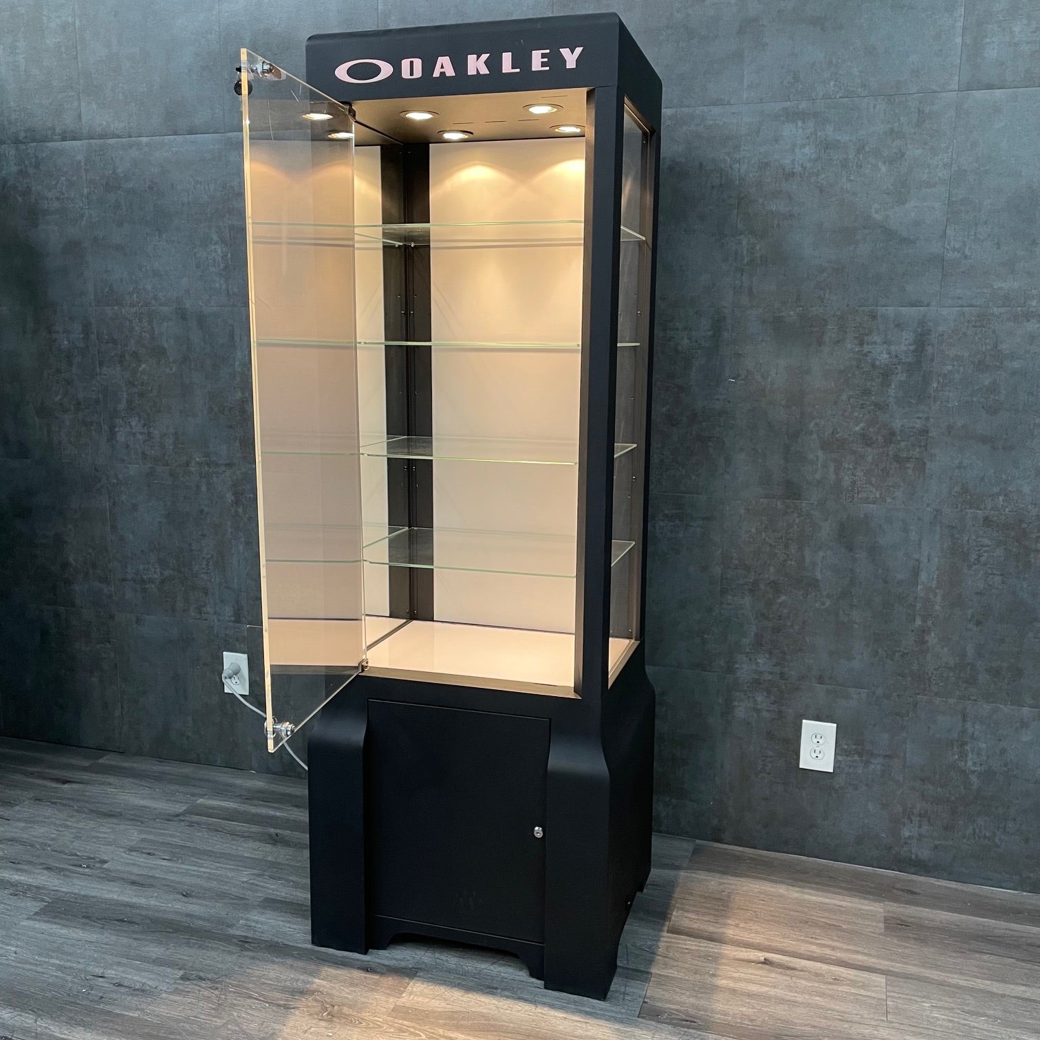 Oakley Metal Display Cabinet - – Angelus Medical and Optical