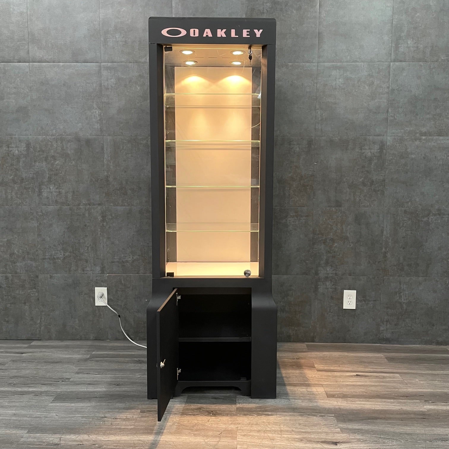 Oakley Metal Display Cabinet - – Angelus Medical and Optical