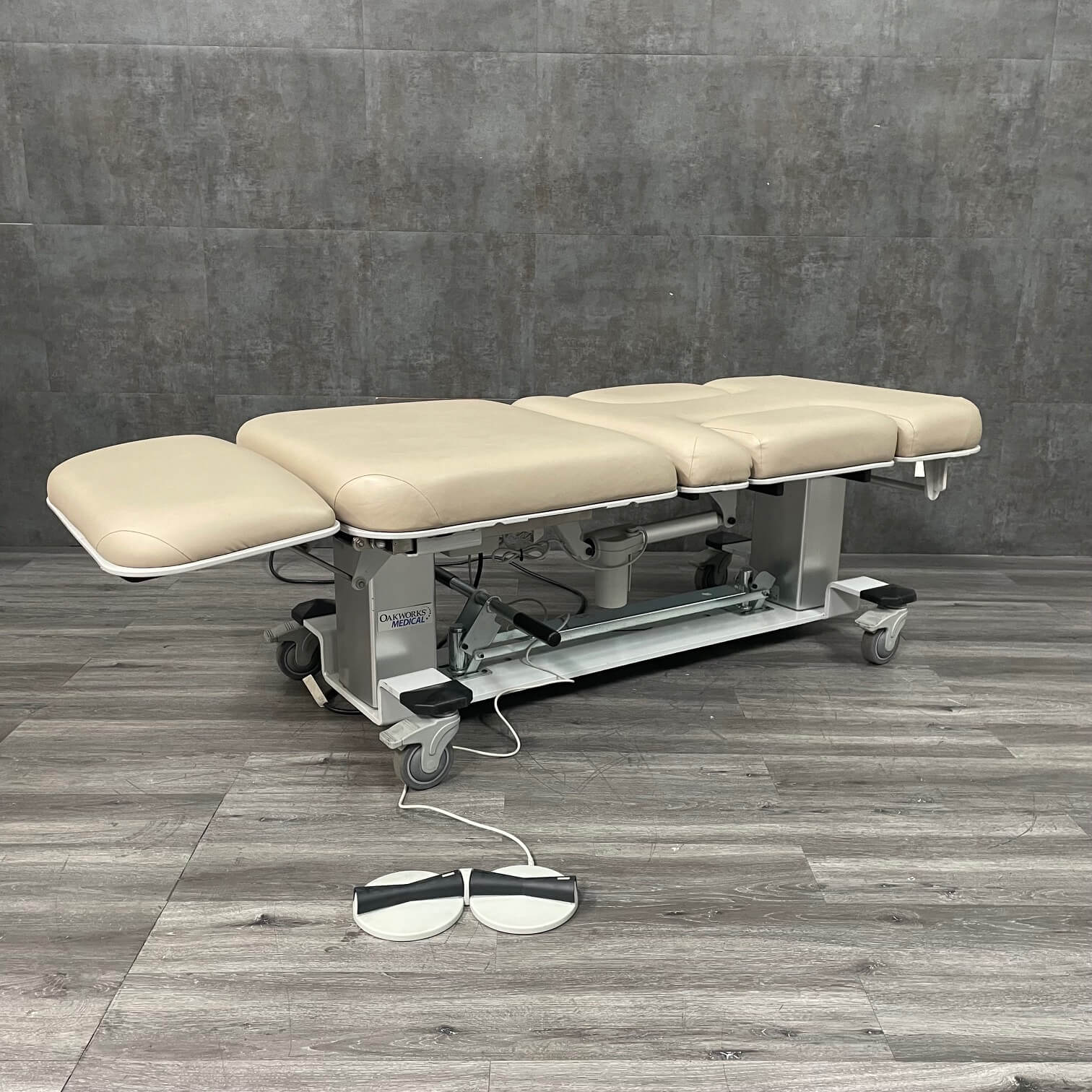 Refurbished Powered Height Adjustment – ADA Friendly Low Entry Ultrasound Table - 