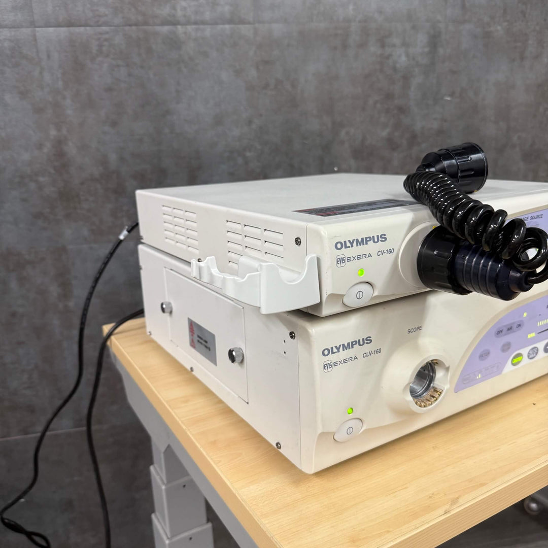 Olympus CLV 160 and CV-160 Endoscopy System with pigtail -