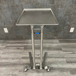 Used Pedigo Foot Operated Mayo Stand with extra large tray for sale near me