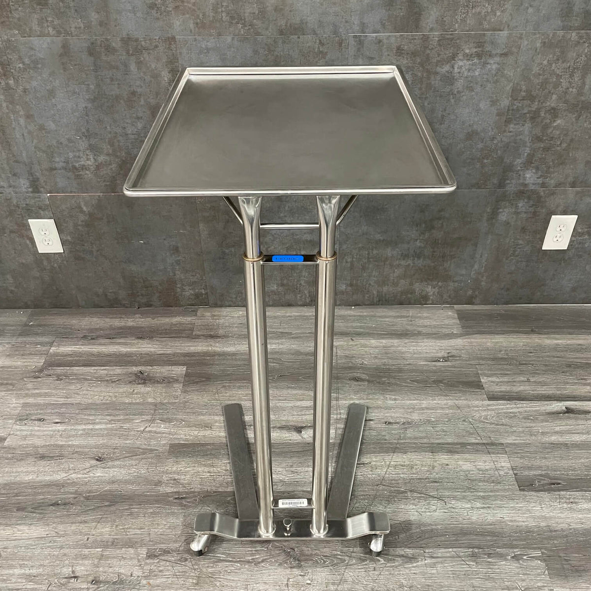 Used Pedigo Foot Operated Mayo Stand with extra large tray for sale near me
