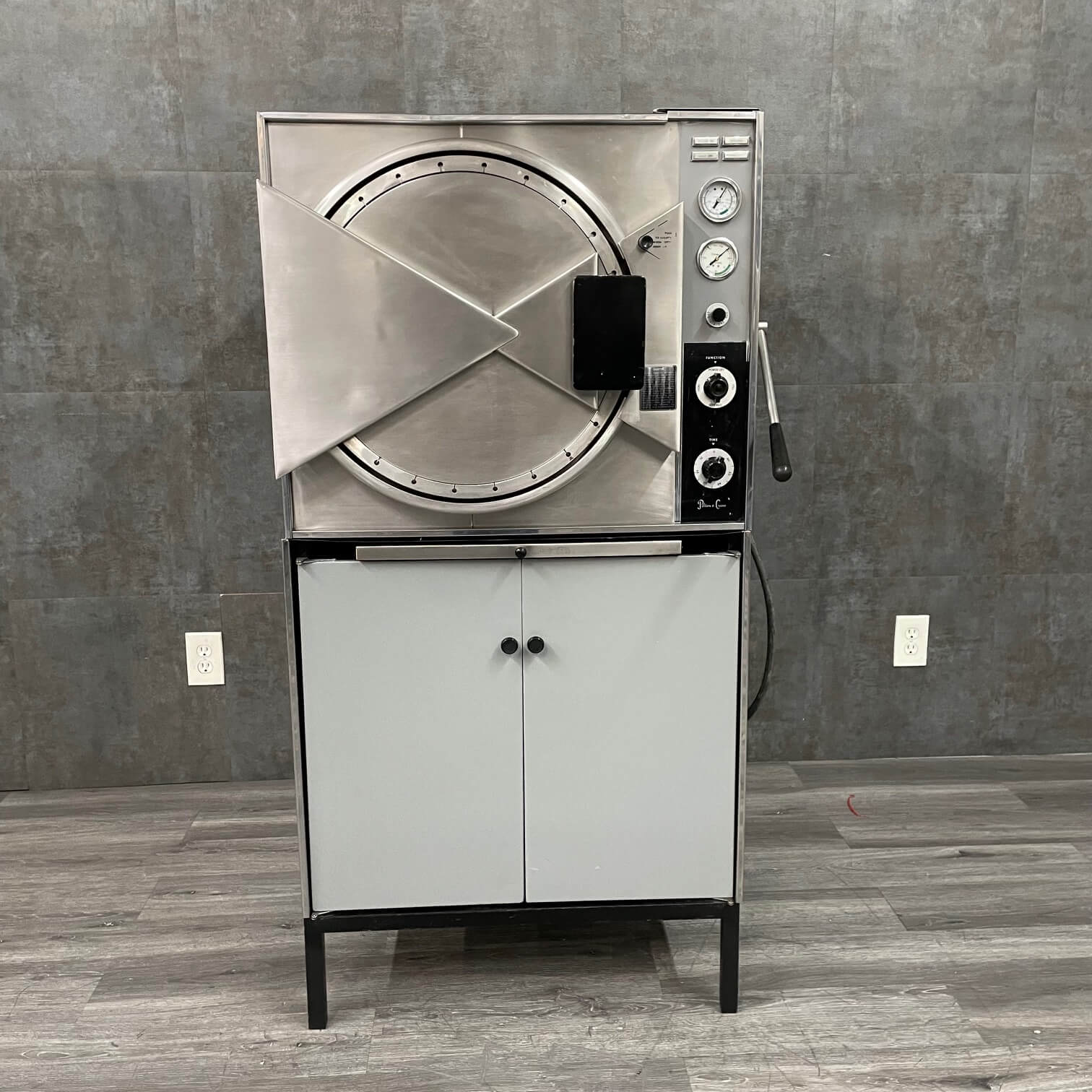 Used Pelton and Crane MagnaClave high capacity sterilizer for sale