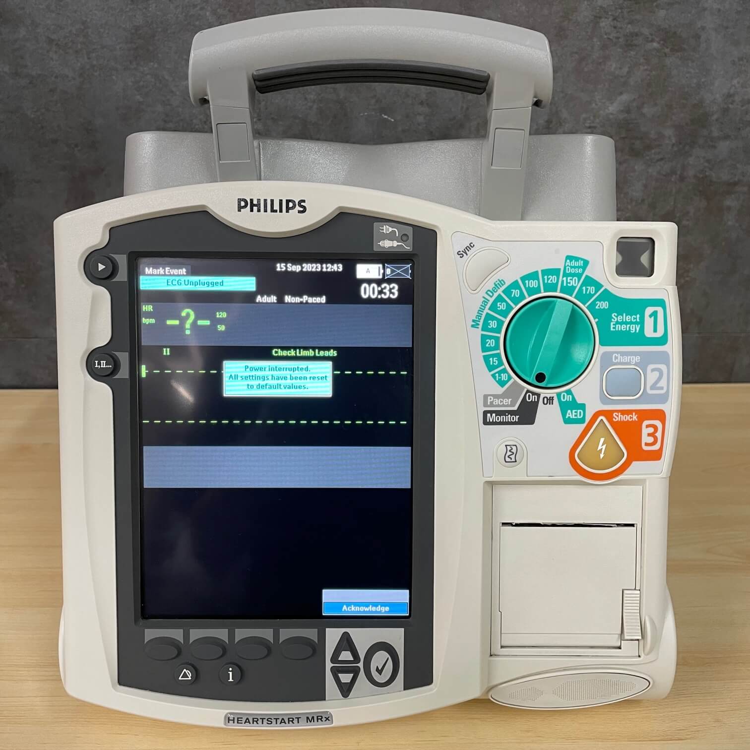 Philips Heartstart MRx defibrillator - – Angelus Medical and Optical