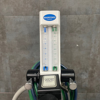 Porter MXR 3000 Anesthesia Flow Meter