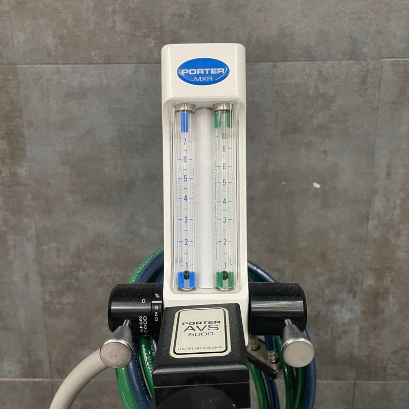 Porter MXR 3000 Anesthesia Flow Meter