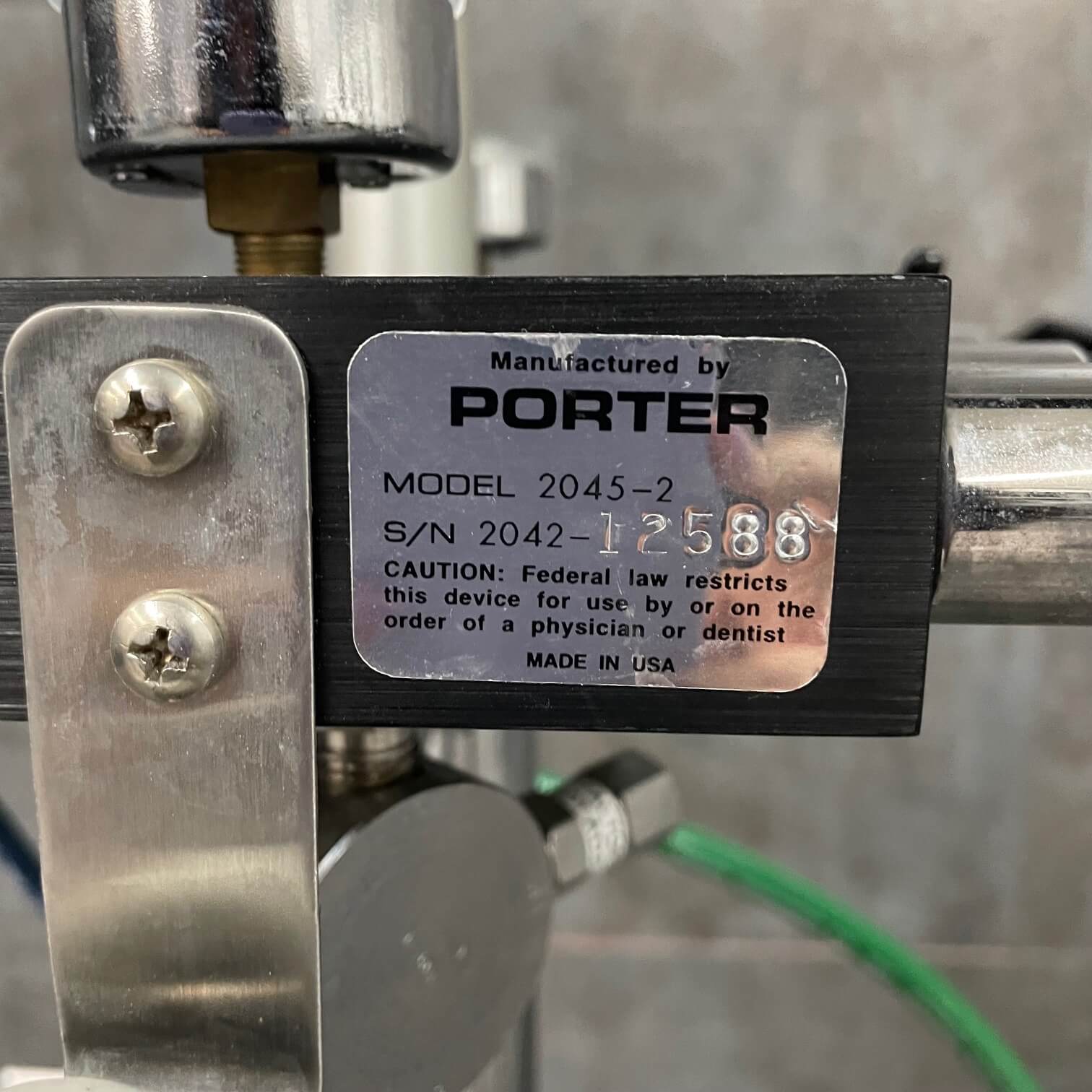 Porter 2045-2 Mobile 4 Cylinder Cart for sale