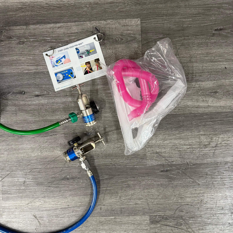 Pro-Nox Nitrous Oxide delivery System patient ready at Angelus Medical