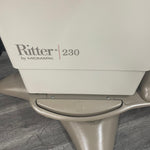 Refurbished Midmark Ritter 230 procedure chair featuring smooth rotational movement and ergonomic patient positioning