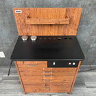 Reliance 8400 ENT Cabinet at Angelus Medical - View from the top showing the built in chargers for your handles