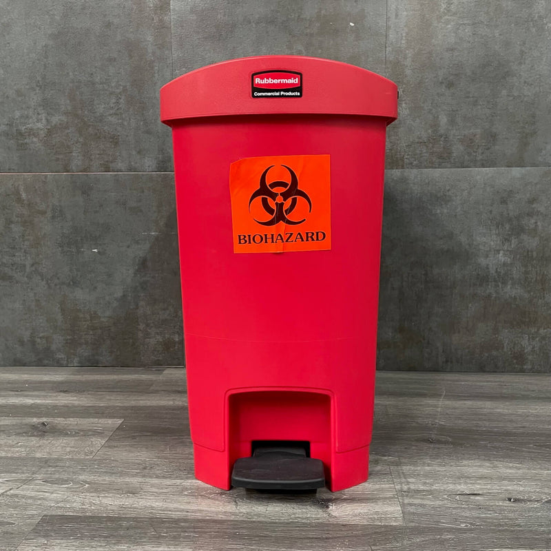 Rubbermaid Slim Jim Medical Trashcan