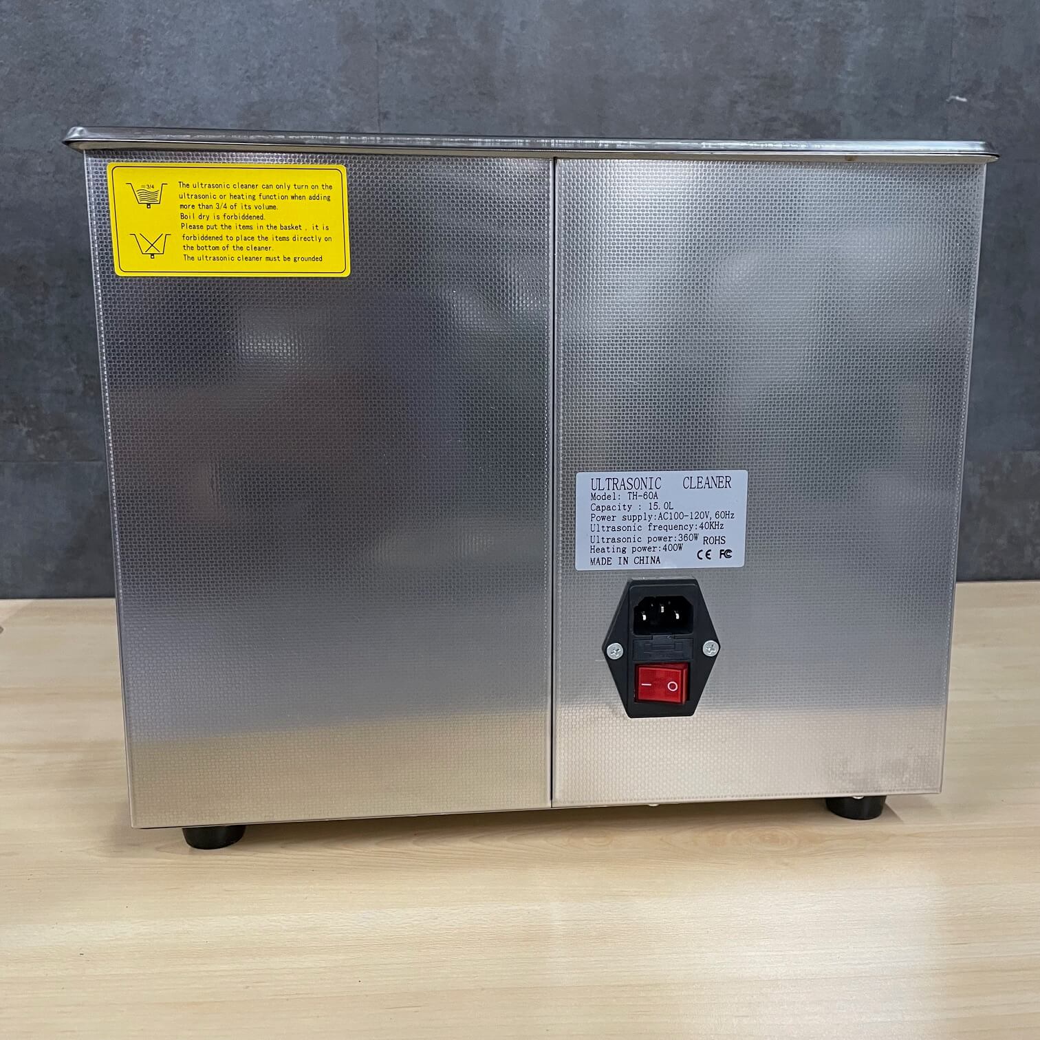 Seeutek TH-60A Digital Ultrasonic Cleaner