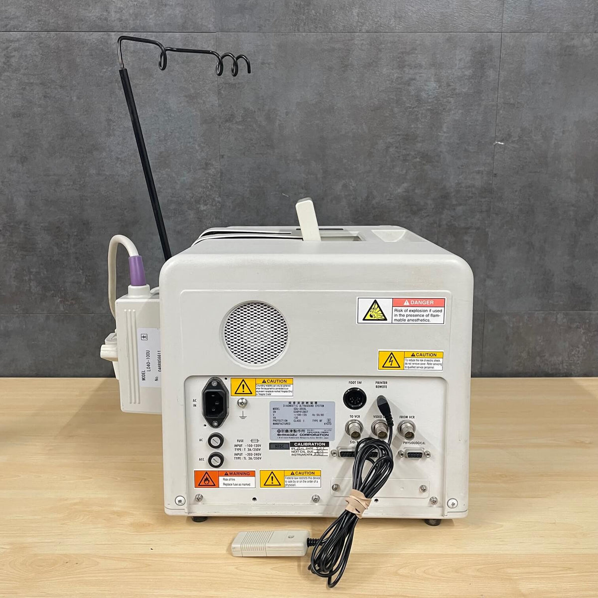 Shimadzu SDU-350 ultrasound machine - – Angelus Medical and Optical