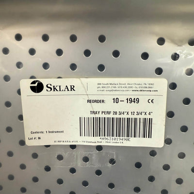 Sklar 10-949 and 10-1535 tray and  cover