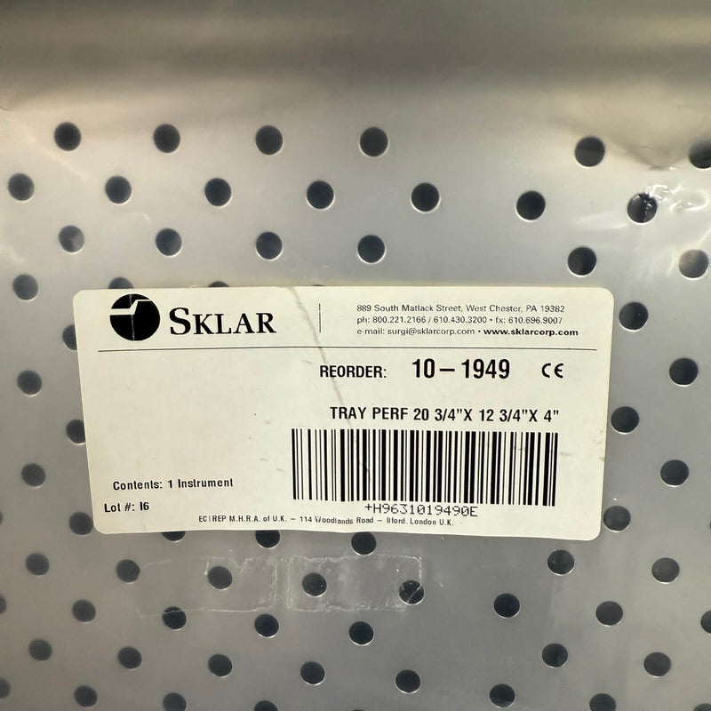 Sklar 10-949 and 10-1535 tray and  cover