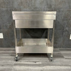 Stainless Steel Medical Cart with Storage - Angelus Medical