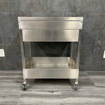 Stainless Steel Medical Cart with Storage - Angelus Medical