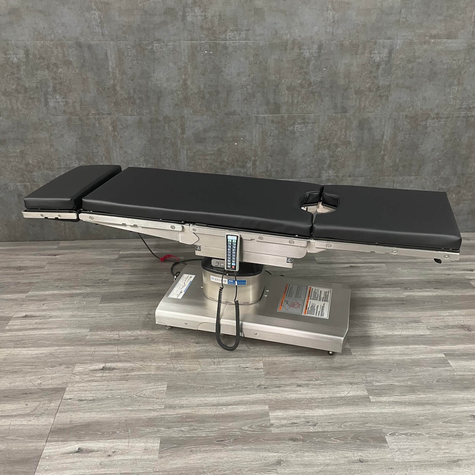 Radiolucent surgical table with C-arm imaging access - for sale near me